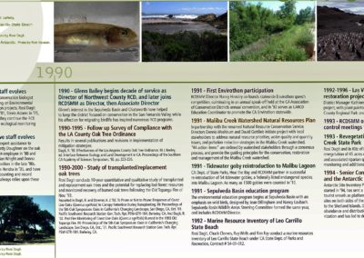 RCD timeline graphic 1990-1994