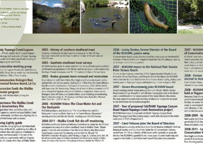 RCD timeline graphic 2003-2011
