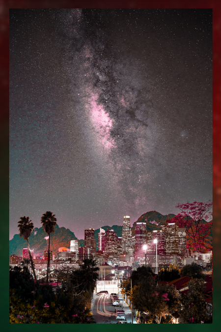 Stars Above the City Palos Verdes Blue Butterfly