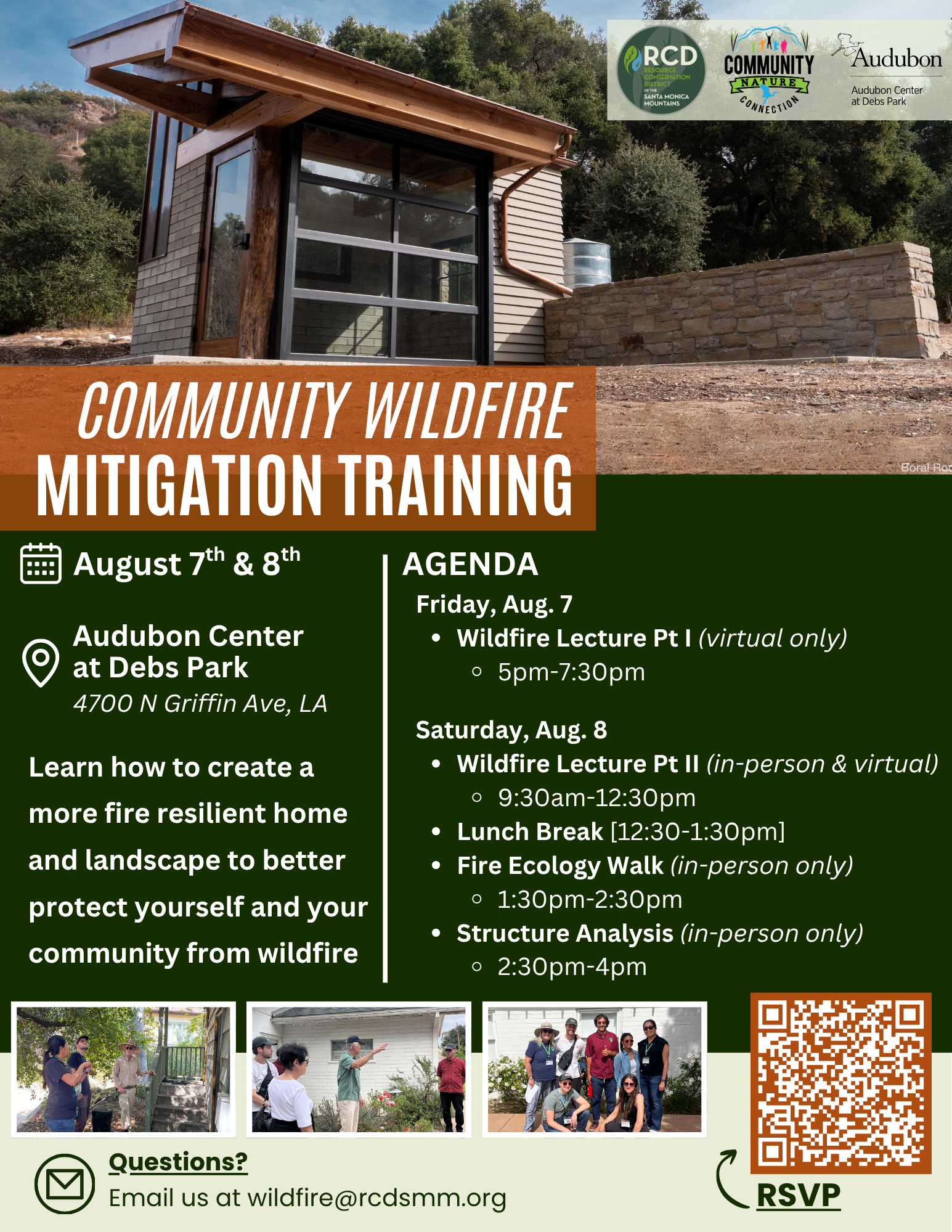 Community Wildfire Training 8.7.26 & 8.8.26